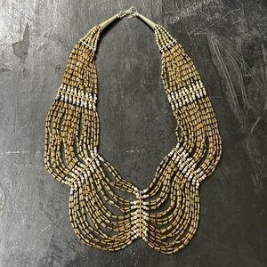 Vintage Beaded Collar Necklace